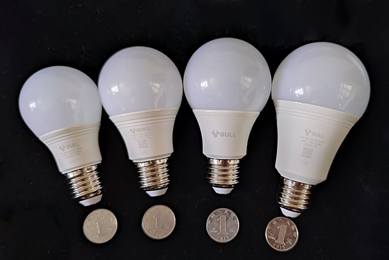 公牛e27防频闪led球泡螺口暖黄光自然白光灯泡3w5w7w9w节能球泡灯 球