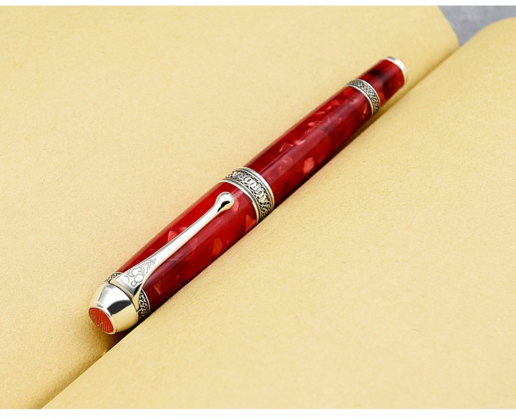 顺丰意大利奥罗拉aurora活塞钢笔85周年纪念款限定1919支18k金946红色