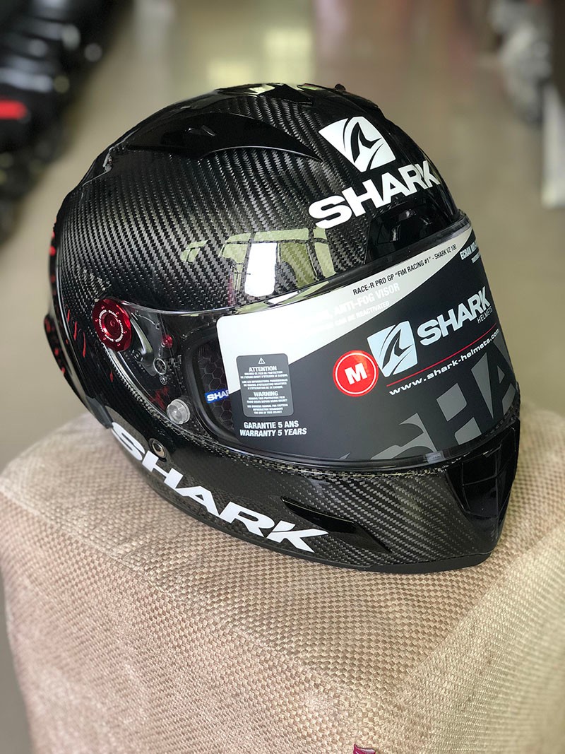 定制好物shark头盔鲨鱼洛伦佐雷丁碳纤维racerprogp大尾翼摩托机车