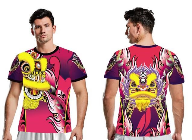 醒狮衣服舞狮服装舞狮团队队服舞龙服装长短醒狮服狮子衣服 脚套(10件