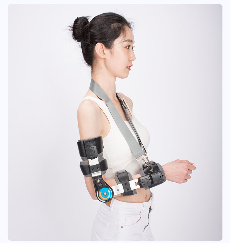 肘关节固定支具骨折手臂吊带脱臼康复护具上肢胳膊固定夹板器左手均码