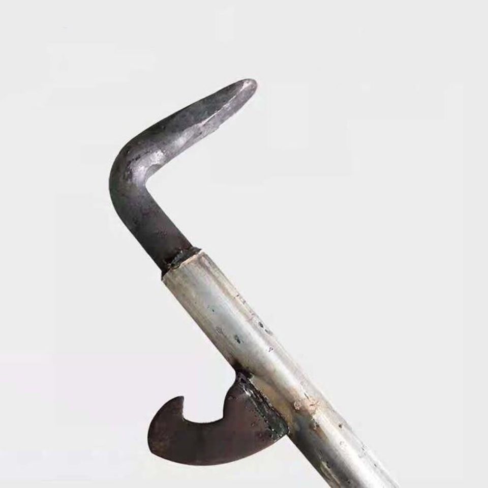 手工高碳钢锻造铝模专用背钩撬棍铝模拆装工具铝模工具铝模撬棍扁头扁