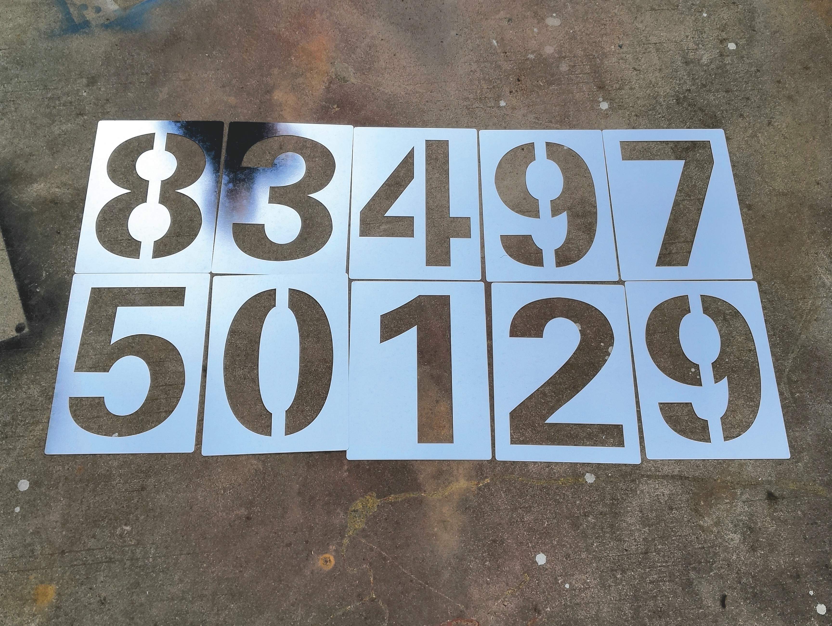 镂空数字09喷漆模板铁皮不锈钢镂空心字模具字母az广告字牌定做麦桑荷