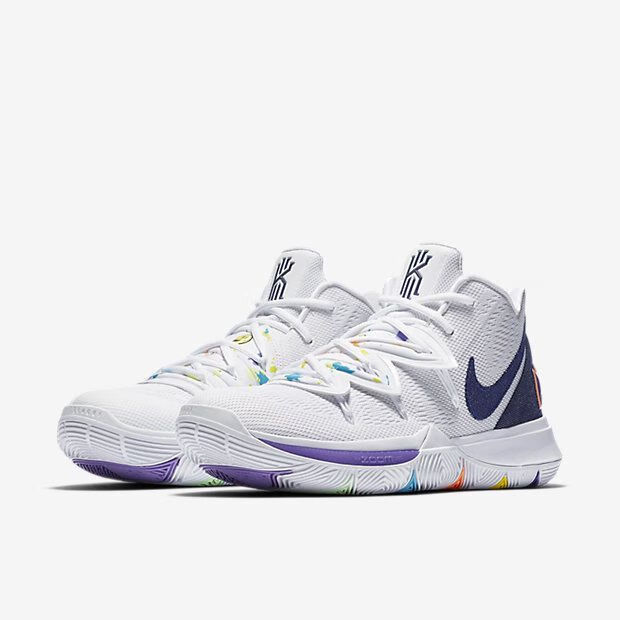 官方舰店欧文5代菠萝屋章鱼哥kyrie low5兰花紫灰色灭世纯原实战篮球