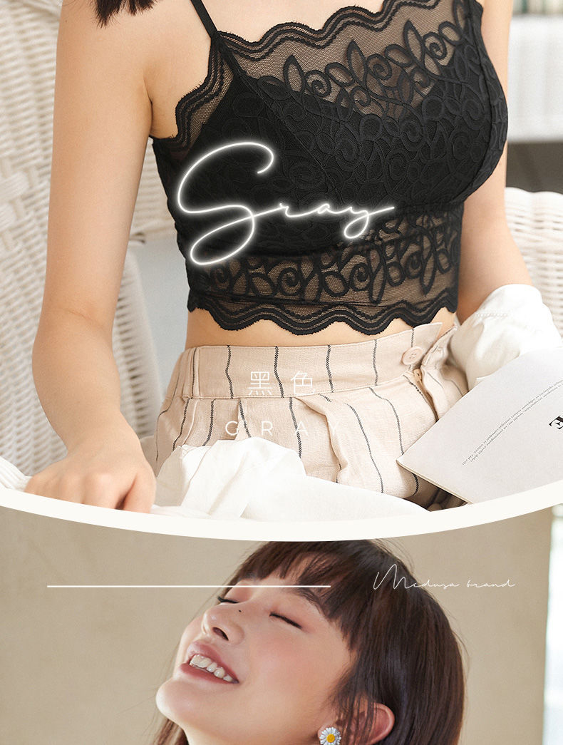 好品质少女文胸无痕内衣女外穿大胸显小胸聚拢背心文胸学生少女提胸