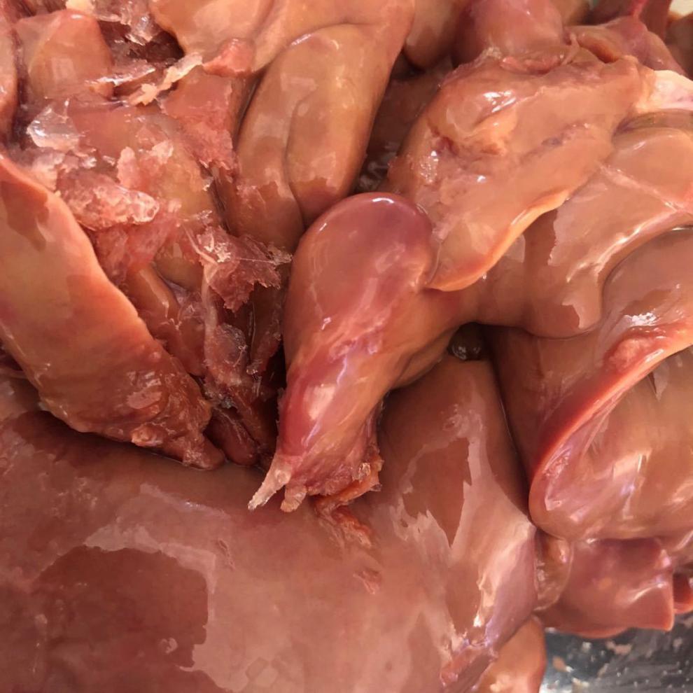 新鲜鸭肝生鸭子肝食用品质宠物拌饭训练奖励 2500g【图片 价格 品牌