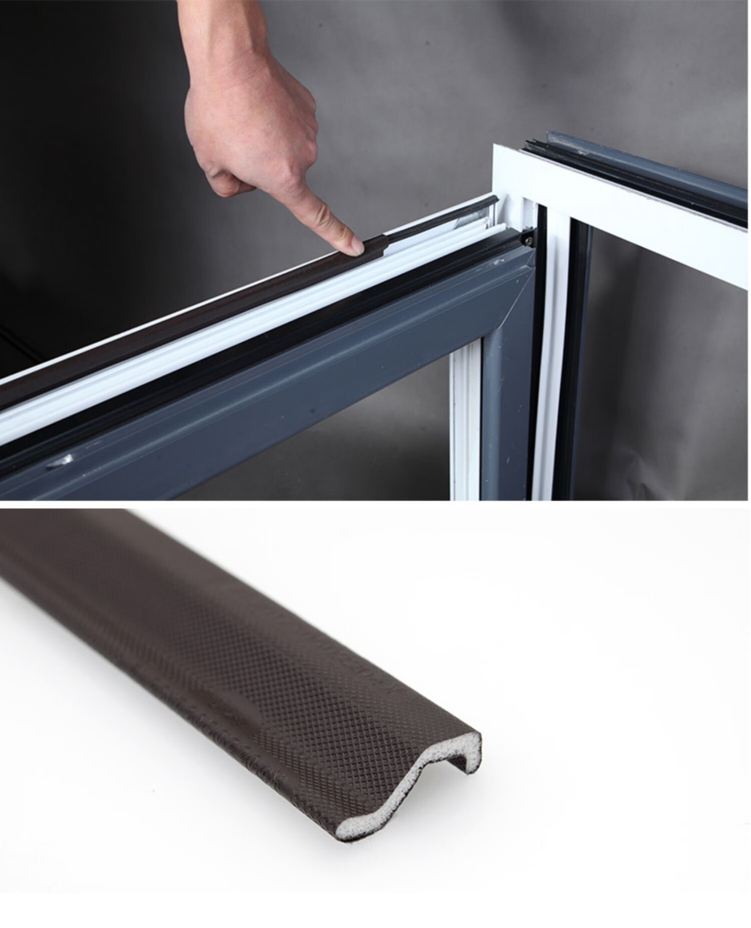 窗户密封条防风 窗户密封胶条塑钢窗断桥铝平开窗密封条防风缝隙门窗