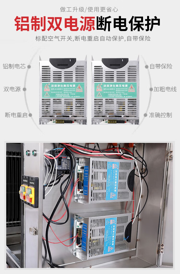 烧烤油烟净化车接线图图片