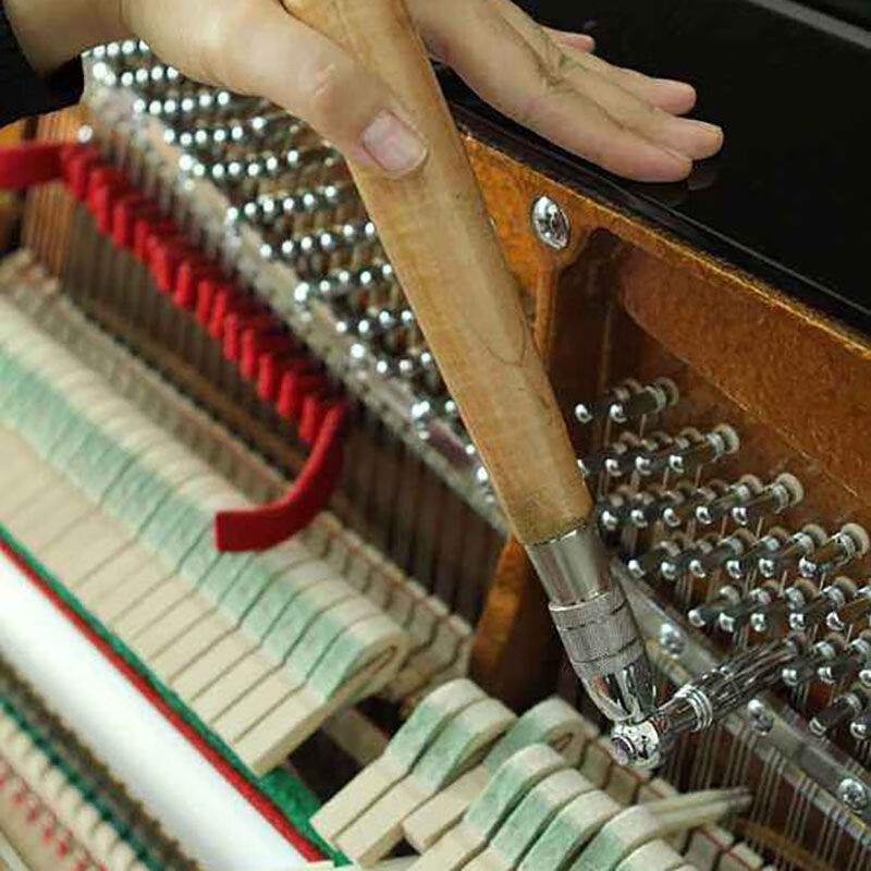 钢琴通用调律工具调琴扳手调音止音叉橡胶棒配件六件套版七件套装豪华