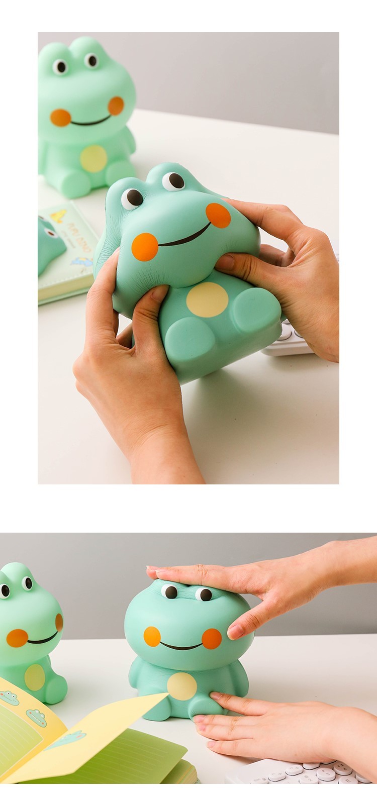 旗舰新品发泄猪可爱卡通小猪公仔发泄慢回弹解压棉玩偶解压神器捏捏乐