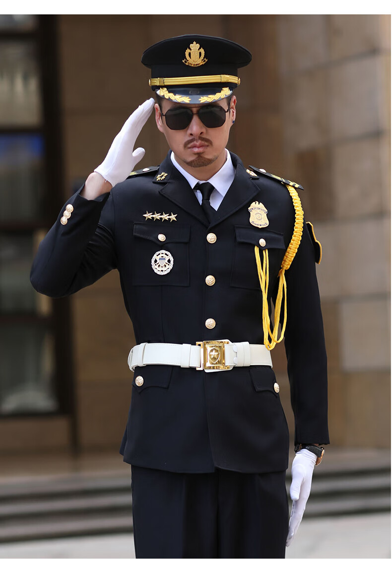 保安服新式礼宾小区套装制服2021新款外套秋冬房产上衣裤无配件170