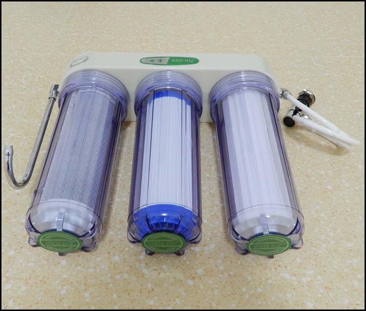 金田牌净水器家用厨房水龙头过滤器自来水台式净化器大流量净水机