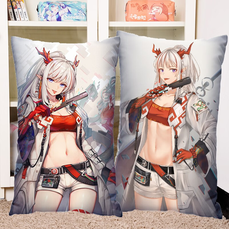 明日方舟抱枕斯卡蒂艾雅法拉半身抱枕陈史尔特尔动漫周边靠枕头套