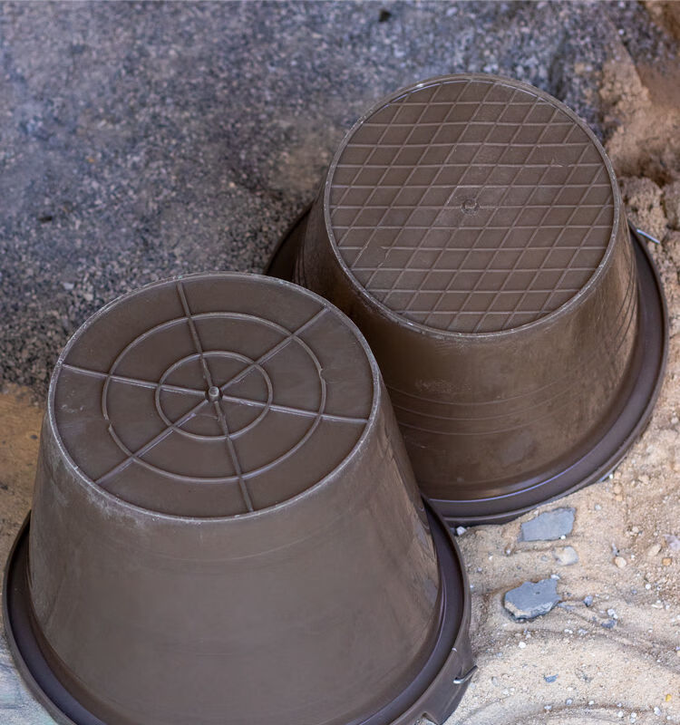 工地用水泥灰浆桶家用装修灰桶加厚牛筋桶灰盆水泥盆牛筋农用粪桶 利