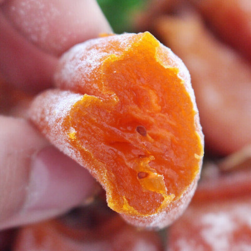 吊柿饼陕西富平流心吊柿饼霜降精选柿饼糖心柿饼农家自制柿子饼5斤装