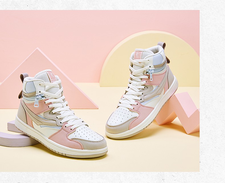 乔丹板鞋女2021秋冬新款高帮休闲运动鞋韩版潮流情侣款滑板鞋女鞋乔丹