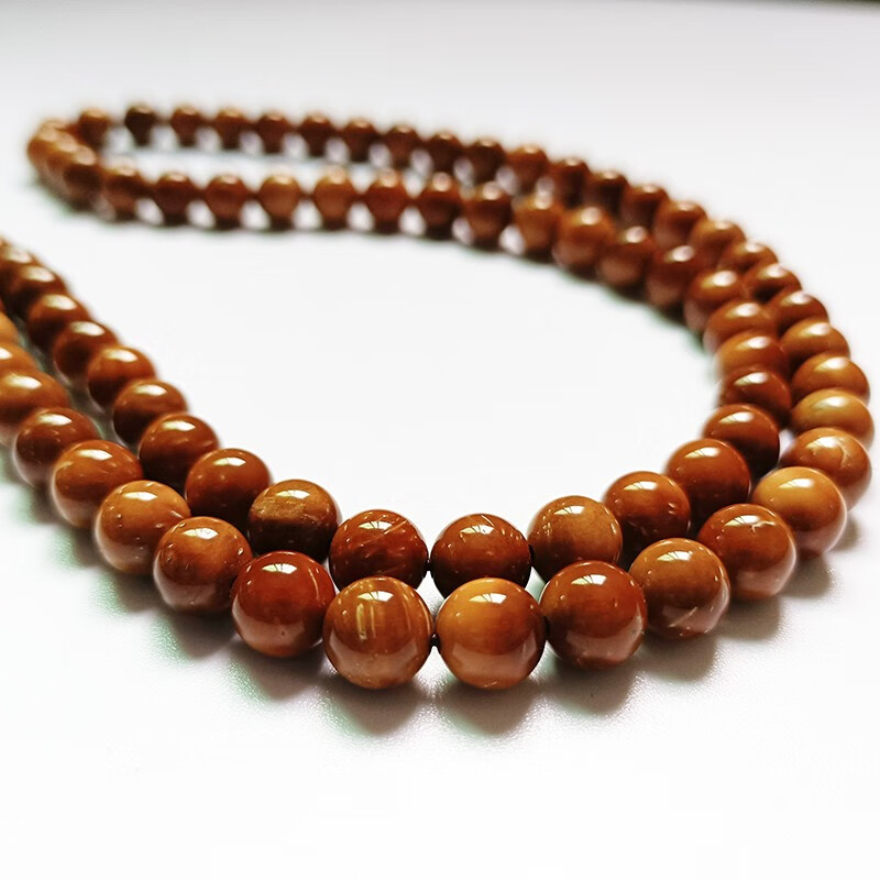 宾昔精品高抛库克手串108颗圆珠手链菩提佛珠文玩多圈项链男女款饰品