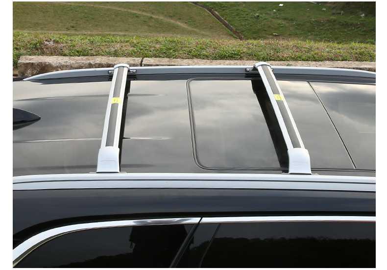 适用别克20昂科拉昂科威s微蓝7车顶行李架横杆铝合金改装 昂科威铝