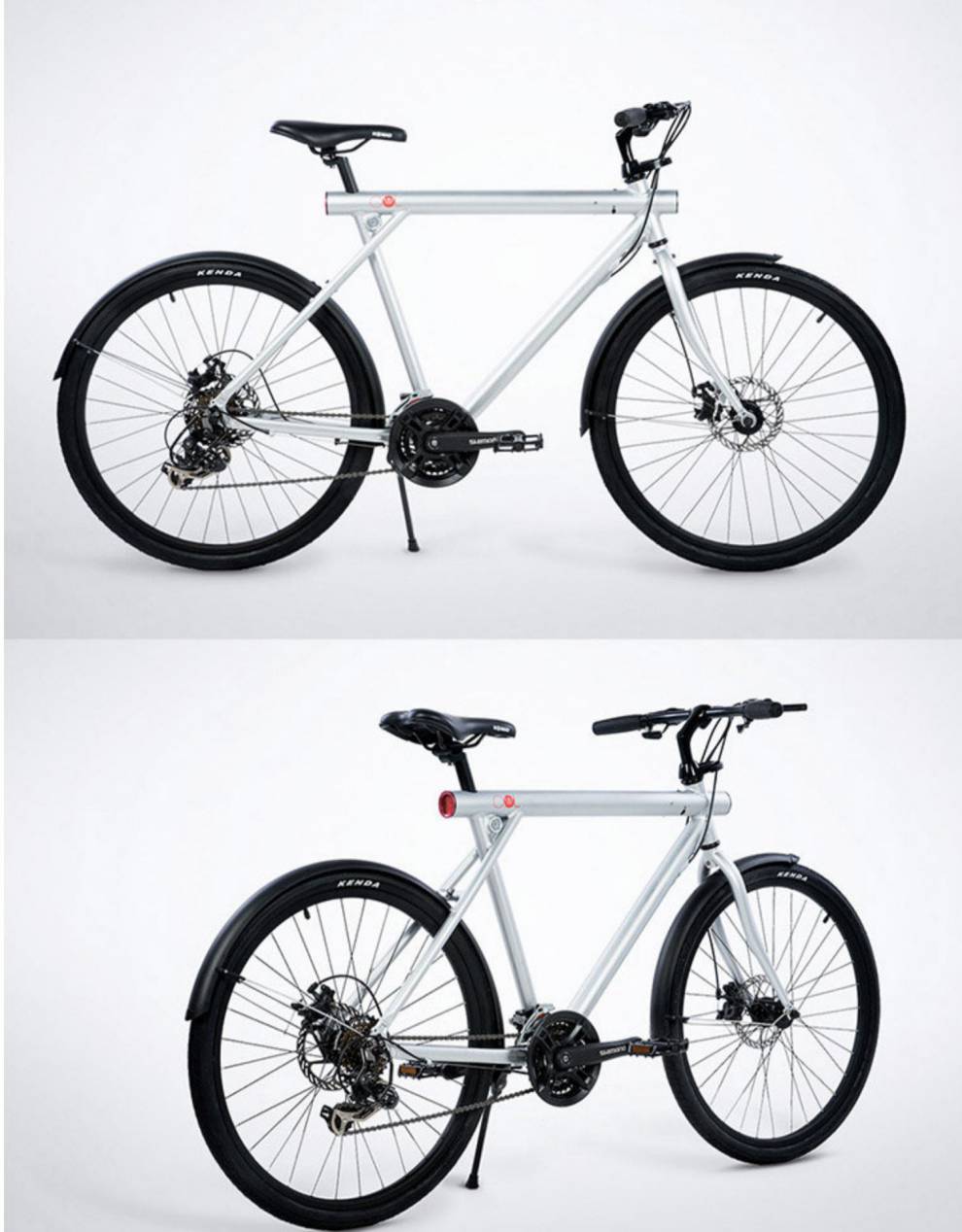 极简自行车nomad杨烁明星复古自行车碟刹公路车铝合金男女21速26吋