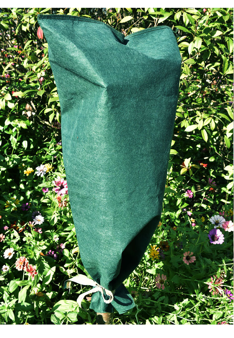 植物防寒防冻保温罩树木防风防冻无纺布袋保护园林绿化包裹缠树布.