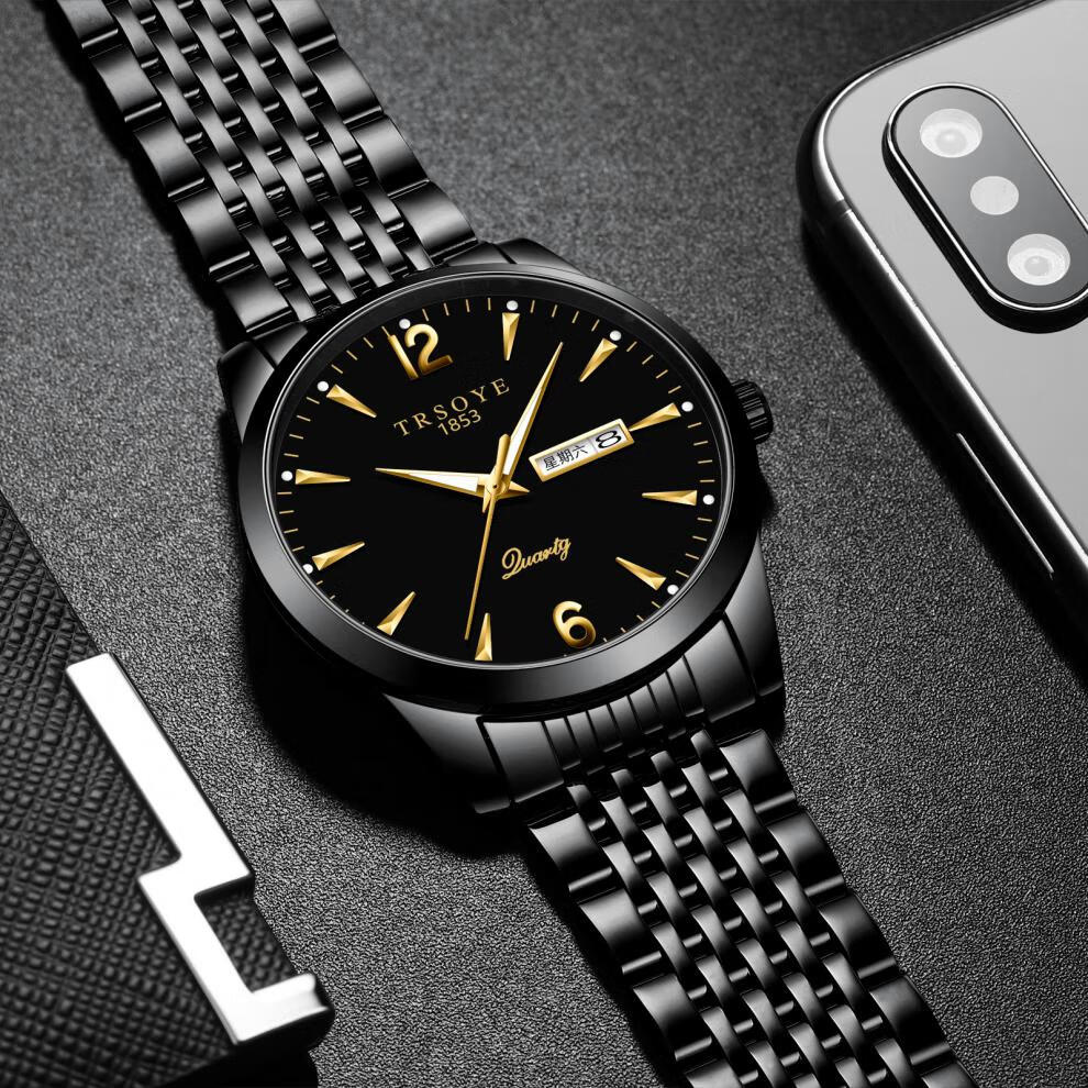 航海家运动手表机械表送男朋友礼物瑞士进口薄手表男士全自动防水夜光