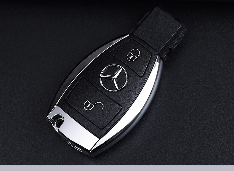 左一仁1014年15款奔驰r300原车钥匙壳老r350汽车智能遥控钥匙替换外壳