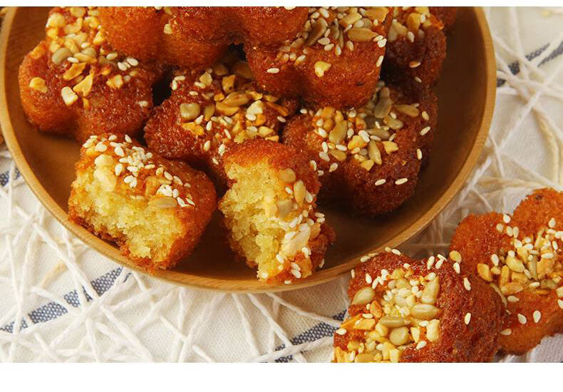 四川特产正宗中江八宝油糕传统手工糕点点心老人送礼网红零食450g八宝