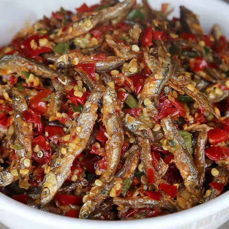 辣椒酱江西辣菜南昌人喜欢吃的腌制酸辣开味大蒜须蒜根蒜苗下饭菜