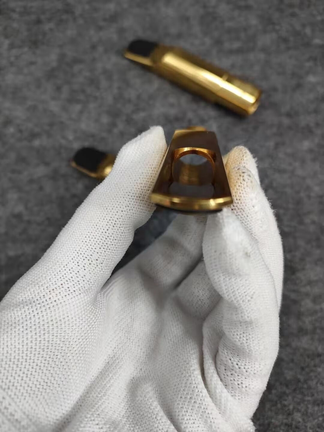 复刻萨尔玛sd20降e调中音萨克斯风金属笛头降b次中音高音笛头管 高音8