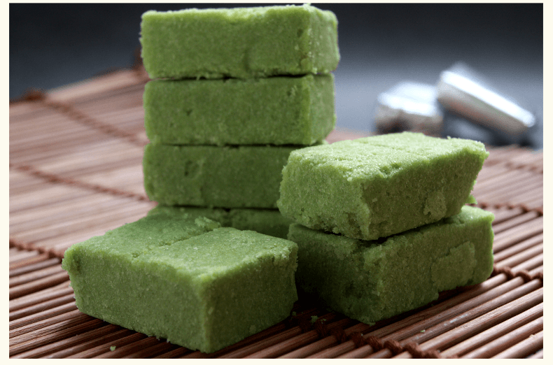 黄龙绿豆糕200g抹茶味茶点小吃传统手工制糕点心越南进口零食品应急