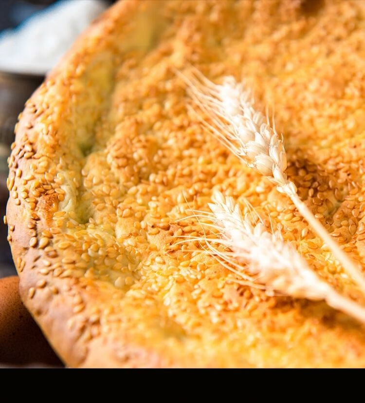 晨臻 新疆阿布拉的馕新疆特产芝麻油馕饼传统手工囊烤馕饼真空现发