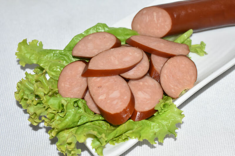 哺食旺京喜好物清真牛肉香肠回民牛肉风味烤肠230g500g开袋即食多买