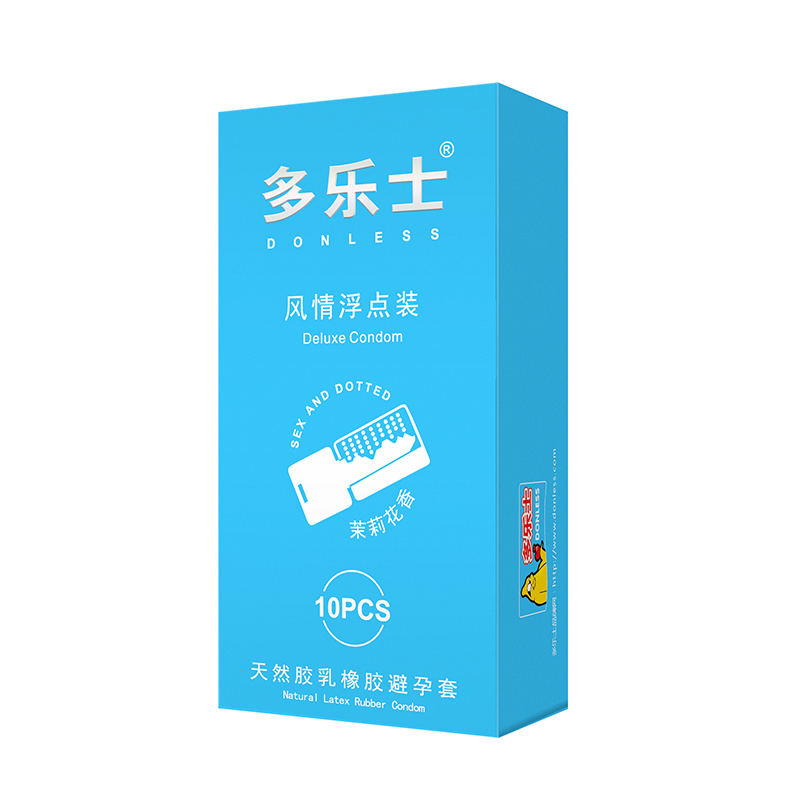 多乐士风情浮点装安全套男用避孕套润滑风情香氛软玉温香10只装