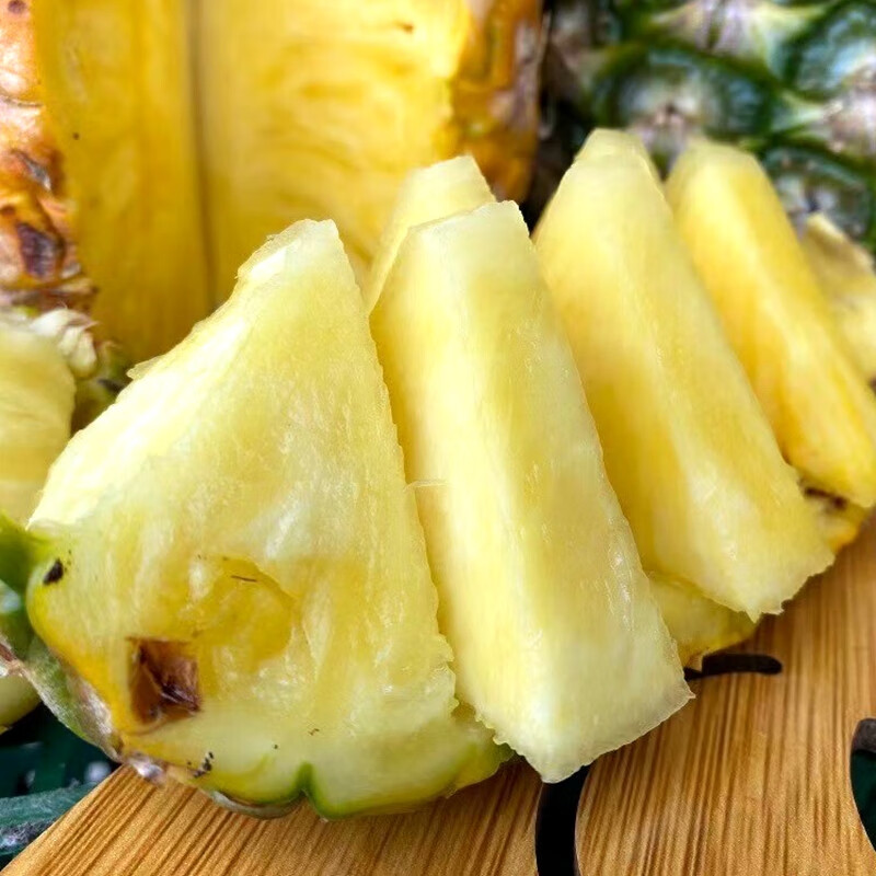 海南天地人金钻凤梨1个起装大果新品种树上熟凤梨非手撕凤梨2000g