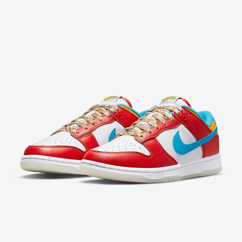 耐克(nike)dunk low 男子低帮滑板鞋dd1391 白绿dr9654-100 40【图片