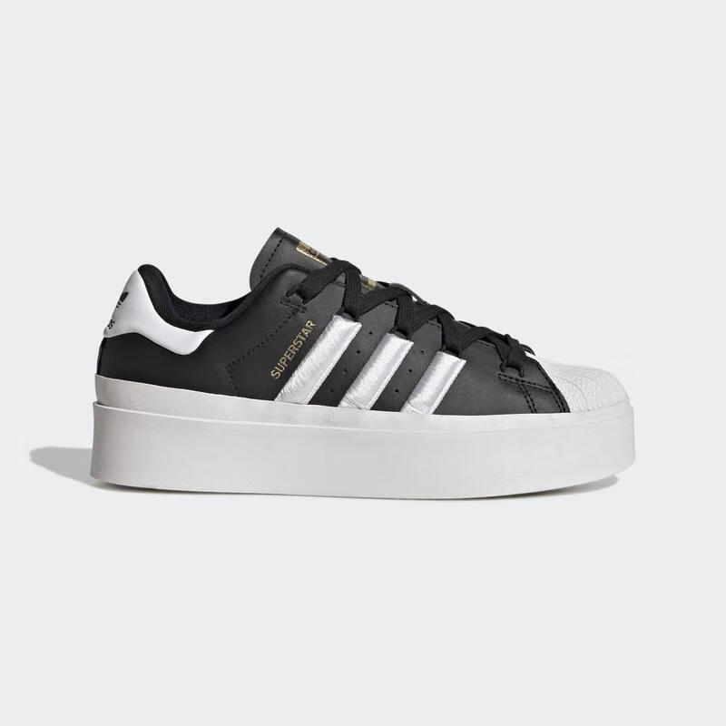 阿迪达斯adidas superstar bonega 女士休闲鞋厚底增高板鞋低帮运动鞋