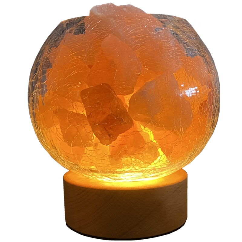 2022新款床头香薰灯创意盐石小夜灯卧室床头充电触摸氛围灯多功能网红