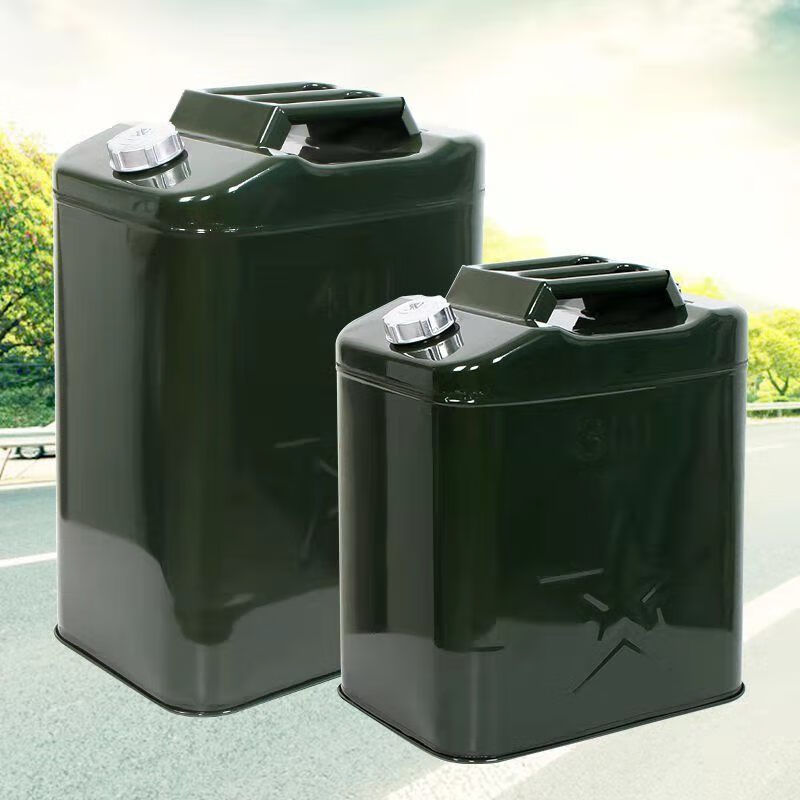 汽油桶柴油桶铁油桶10升20升30升油壶汽车摩托车备用油箱油桶加厚铁盖