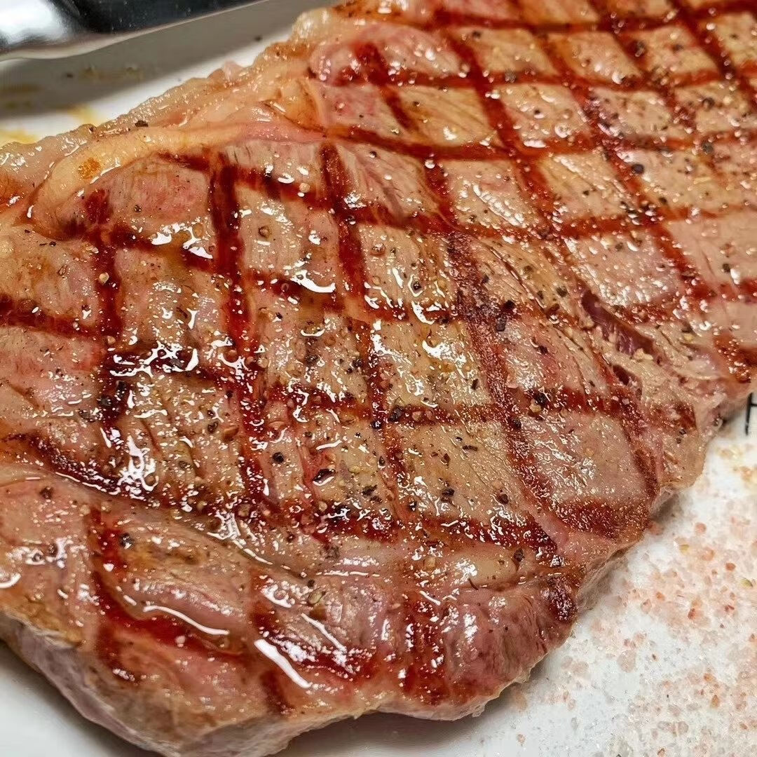 澳州m9 和牛雪花西冷牛排500g顺丰纯血原切厚切wagyu顺丰 料橙伯乐 m9