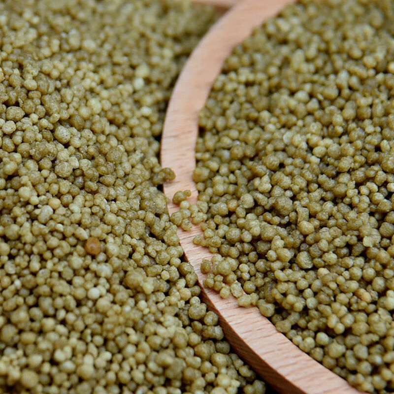 贵州苦荞饭 纯荞麦圪塔饭荞麦饭米饭特产荞疙瘩粗粮杂粮贵州威宁黑