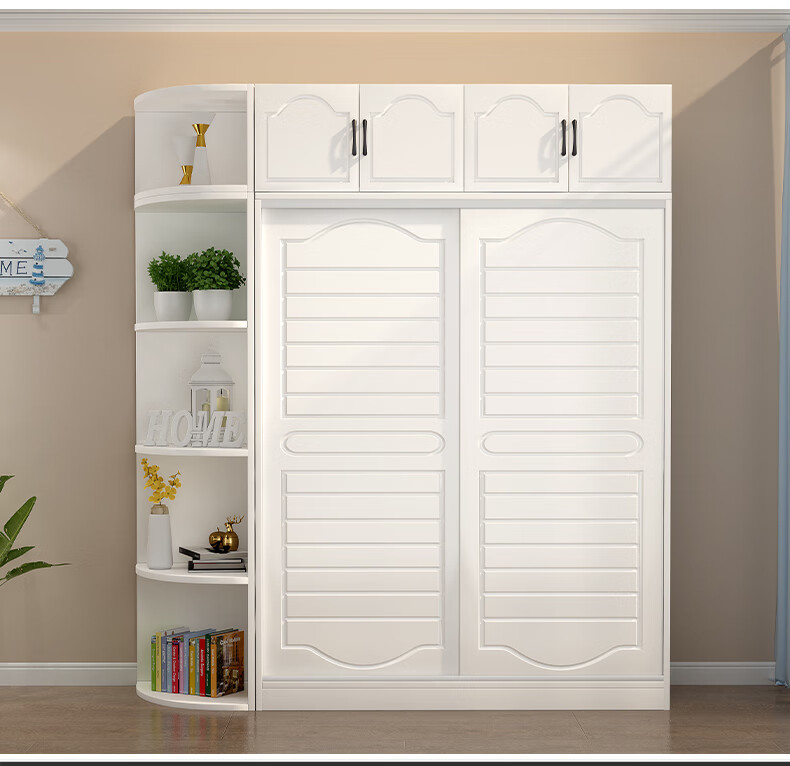 衣柜小型 矮衣柜 二手衣柜 衣柜家用卧室推拉门现代简约出租房简易