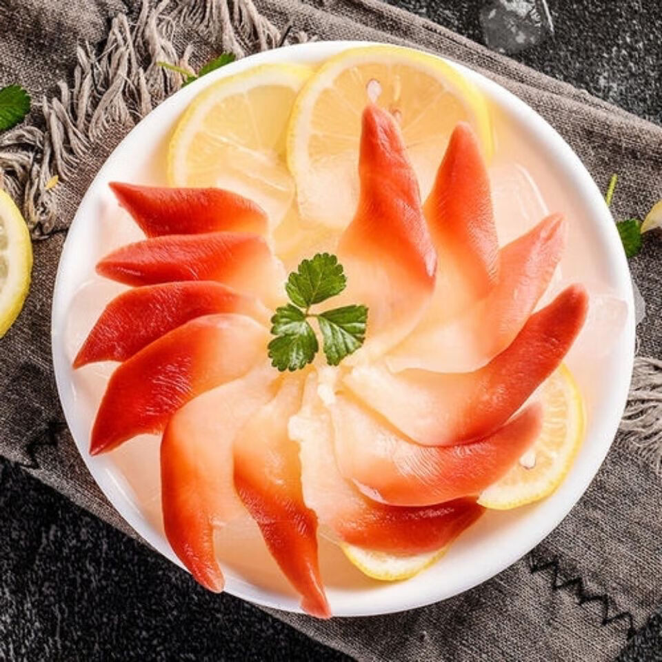 加拿大北极贝刺身即食生ss级新鲜生冰冻海鲜 200克【图片 价格 品牌