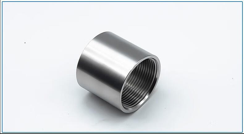 坚悦 螺纹焊接管件直通不锈钢4分管件304水暖管内牙接头内双内丝直