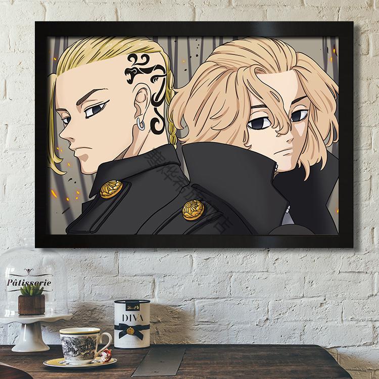 东京复仇者海报 东京复仇者海报卍mikey万次郎日本动漫装饰挂画龙宫寺