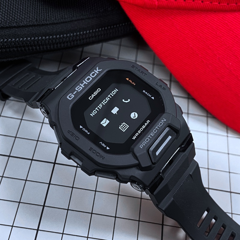 casio卡西欧 海外代购手表男潮流运动智能蓝牙防水防震gbd-200-9/rd-4