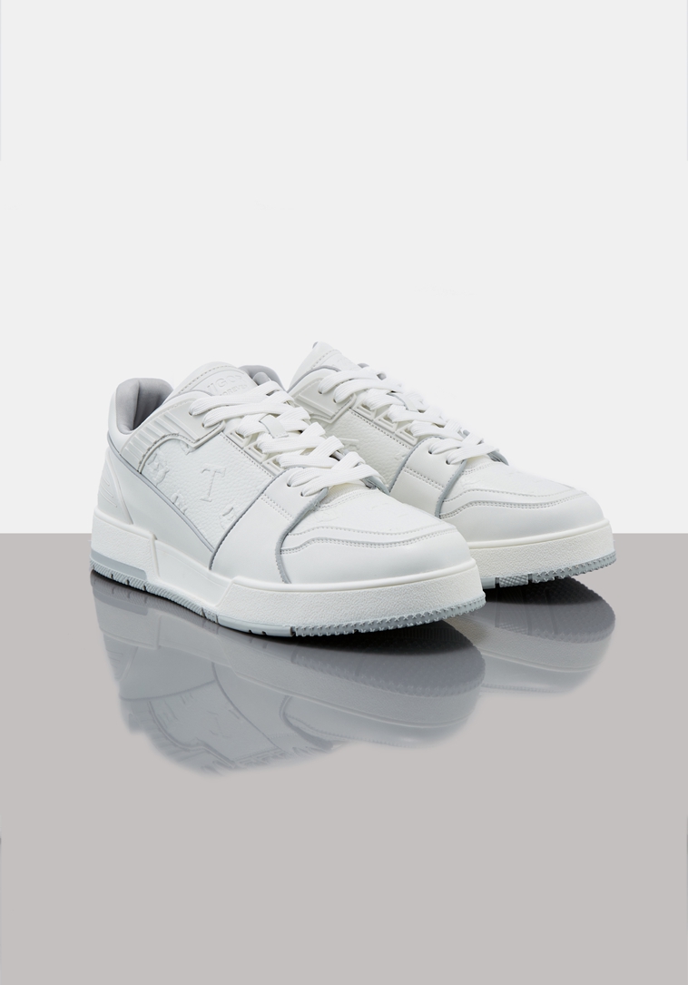 trendiano官方潮牌男鞋休闲美式复古ins潮拼皮系带休闲板鞋运动鞋