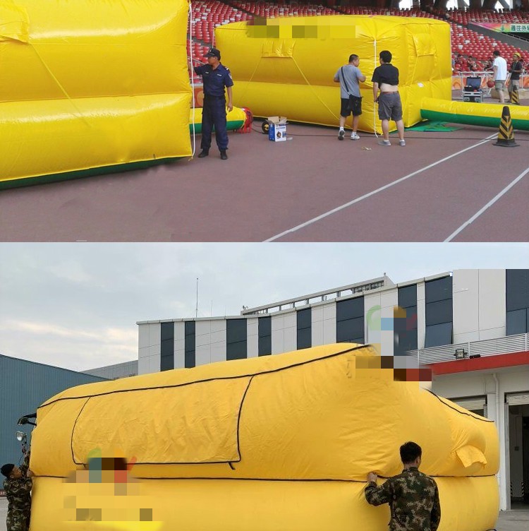 救生垫 高空防护充气消防演习救生安全气垫工地安全救护坠落救援逃生