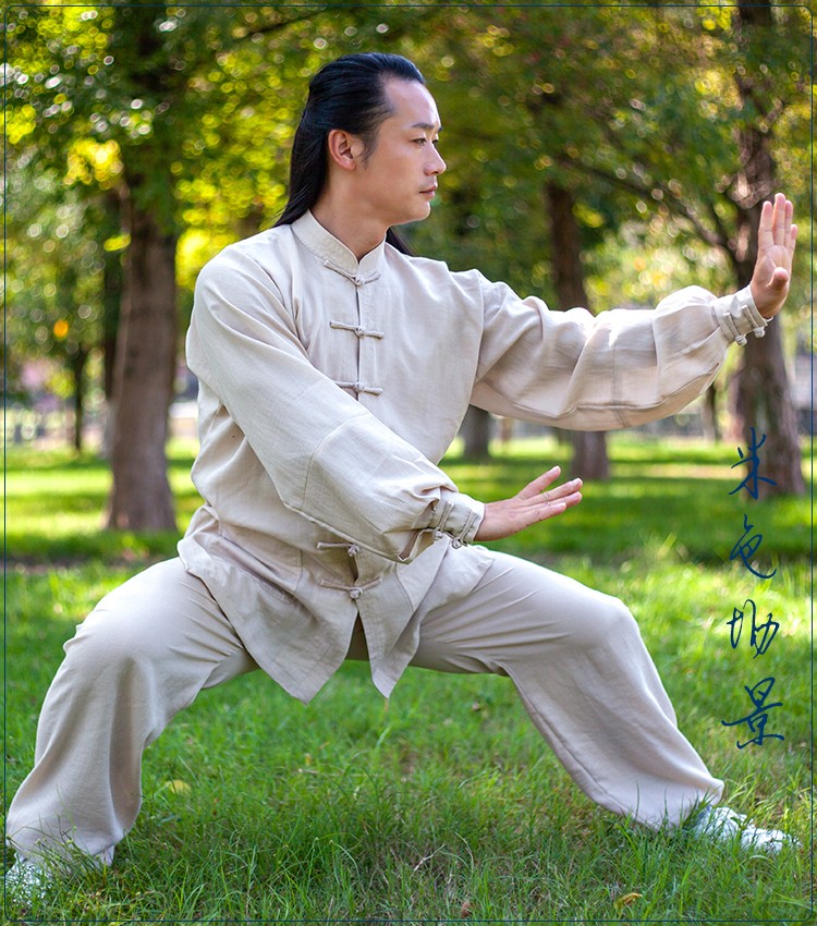 武当山太极服春夏秋款太极拳练功服武术比赛表演服男女同款中国风中