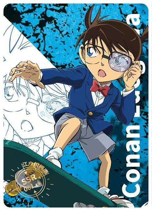 羽凡鸟 卡游 名侦探柯南卡片全新版洞悉包整盒ar卡ur卡ssr卡十元包