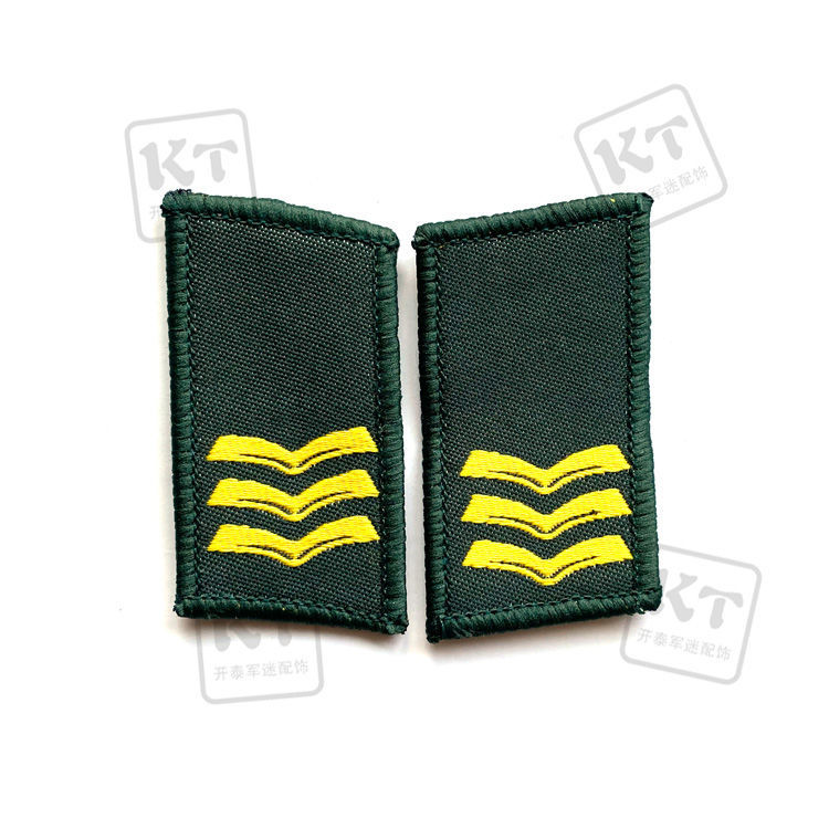蓓苼新款迷彩服学员教官领章领花魔术贴军训夏令营户外拓展教学可定做